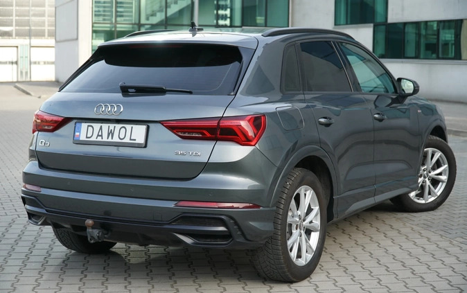 Audi Q3 cena 122800 przebieg: 98000, rok produkcji 2019 z Chęciny małe 497